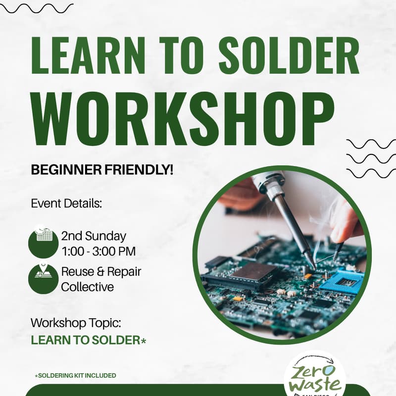 Cover Image for Learn to Solder Workshop