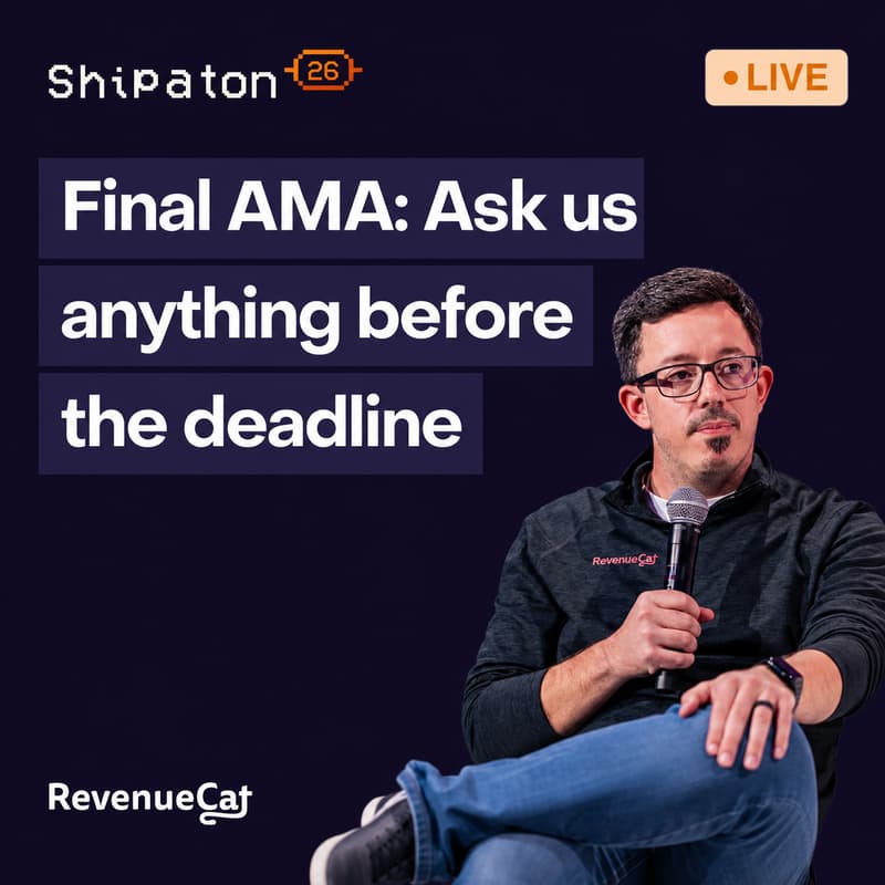 Cover Image for Shipaton Livestream: Final AMA: ask us anything before the deadline
