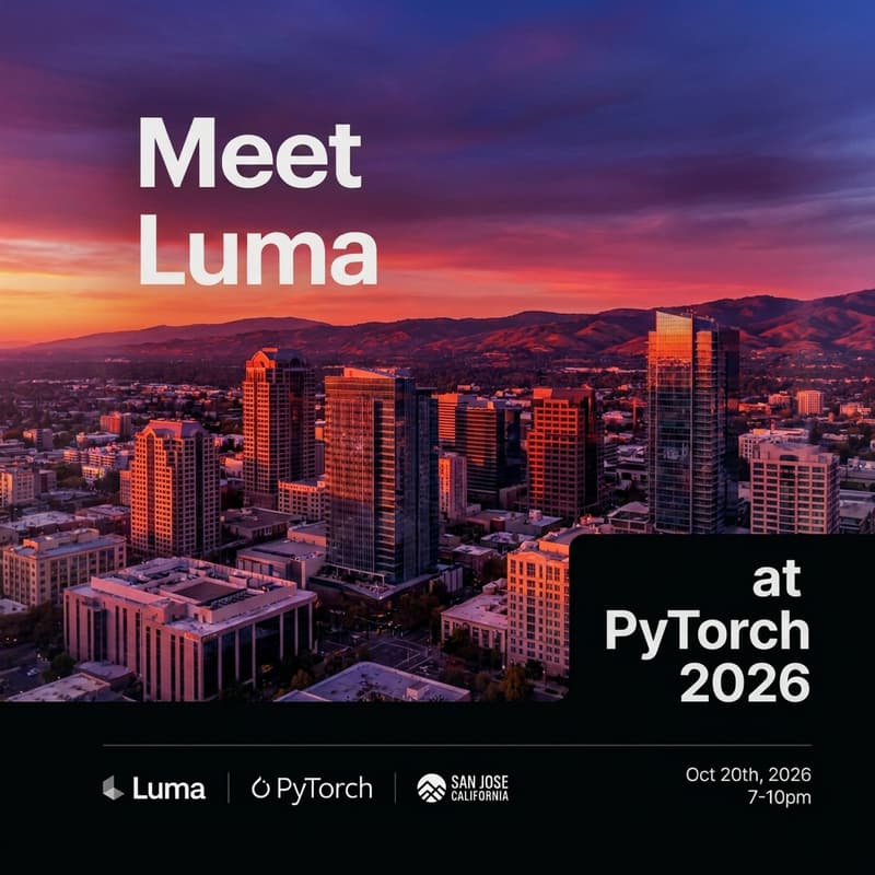 Cover Image for Luma AI Happy Hour - PyTorch