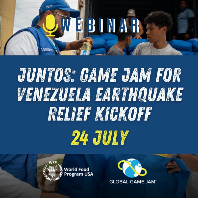 Cover Image for Juntos: Game Jam for Venezuela Earthquake Relief Kickoff / Juntos: Game Jam para Venezuela Lanzamiento