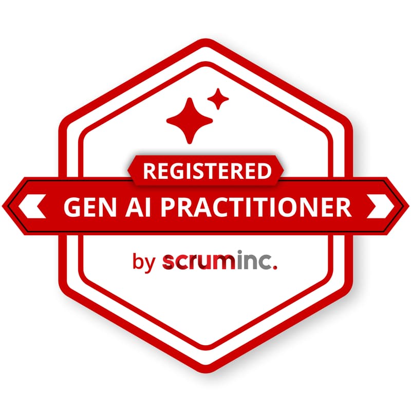 Cover Image for Registered Gen AI Practitioner (RGAP) by Scrum Inc. | Oct 22, 2026