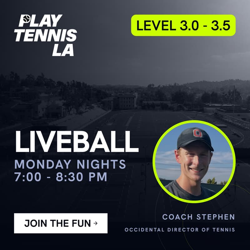 Cover Image for Tennis Liveball! 3.0-3.5