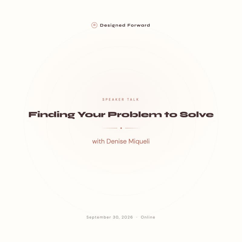 Cover Image for Finding Your Problem to Solve