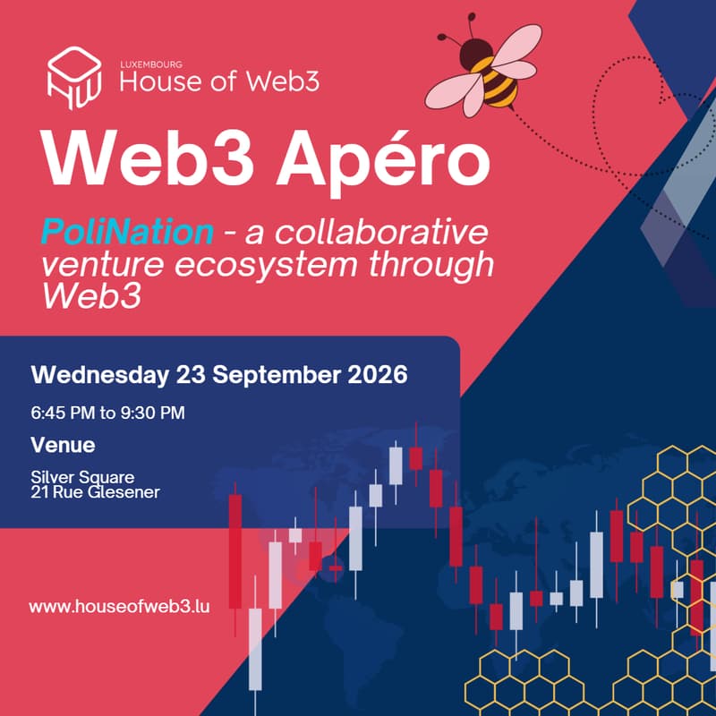 Cover Image for Web3 Apéro Series by House of Web3 Luxembourg - PoliNation - a collaborative venture ecosystem through Web3