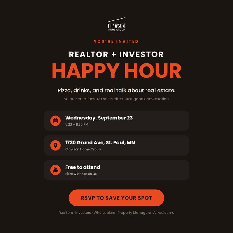 Cover Image for Realtor / Investor Happy Hour