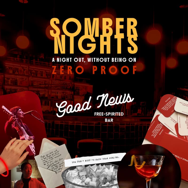 Cover Image for Somber Nights: Zero Proof x Good News Bar