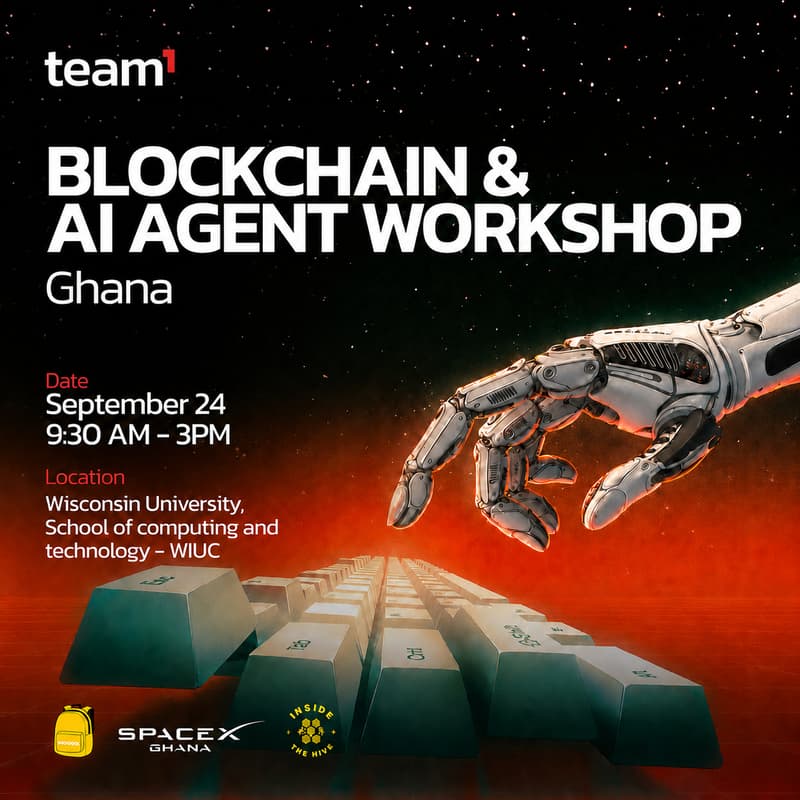 Cover Image for Blockchain & AI Agent Workshop, Ghana