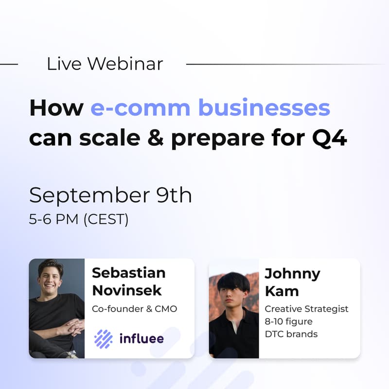 Cover Image for How e-comm businesses can scale & prepare for Q4