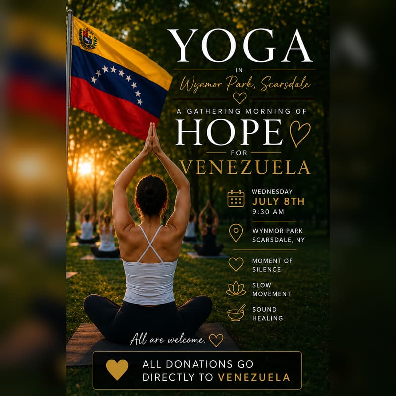 Cover Image for A Morning of Hope for Venezuela in Scarsdale