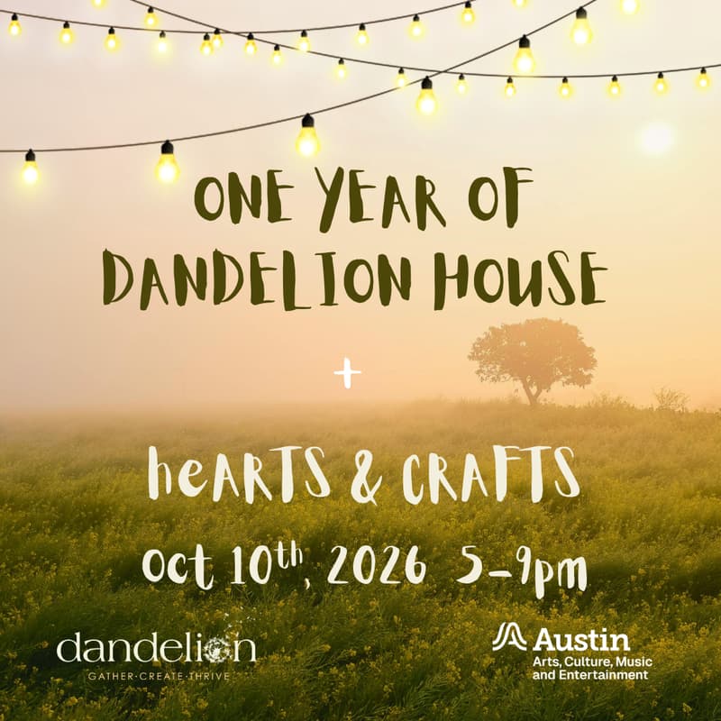 Cover Image for One Year of Dandelion House Celebration