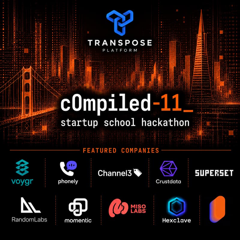 Cover Image for c0mpiled-11: Startup School Hackathon!