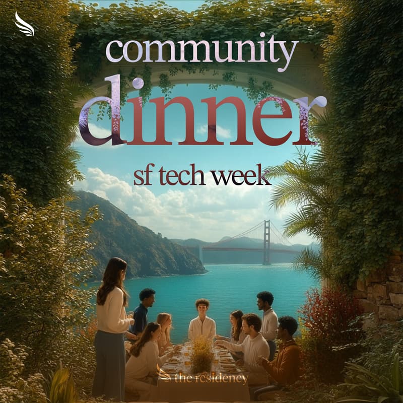 Cover Image for community dinner | sf tech week