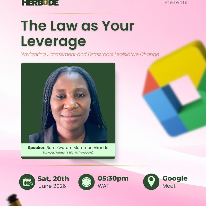 Cover Image for Herbode June Sensitisation Session