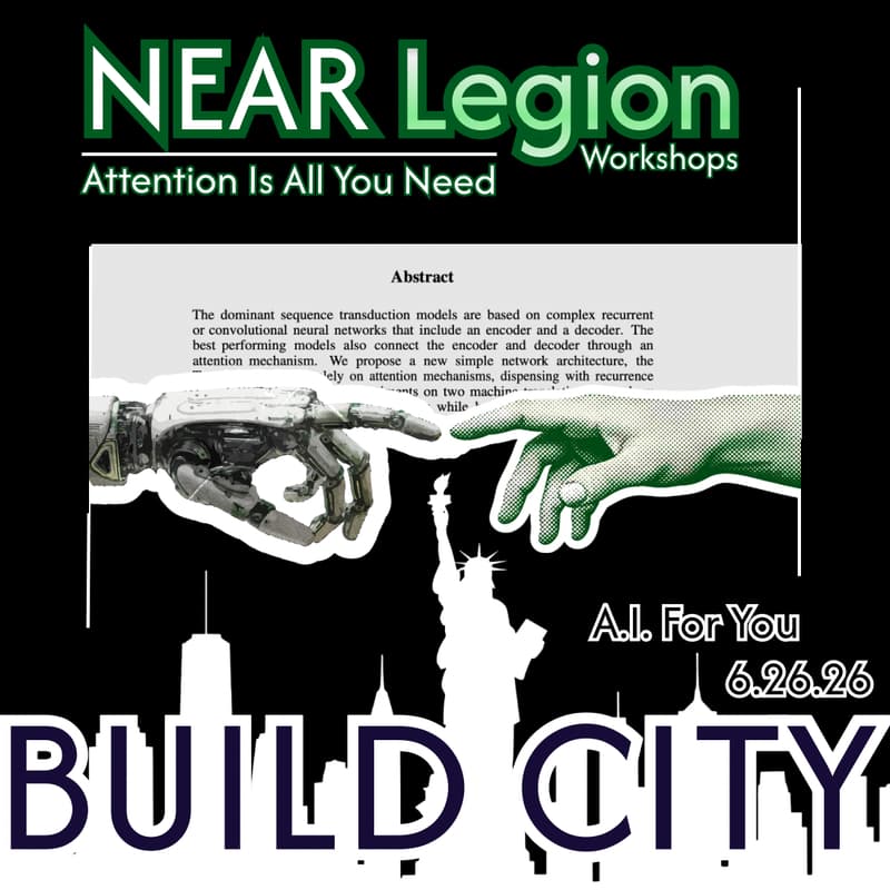 Cover Image for NEAR Legion Build City: A.I. For You