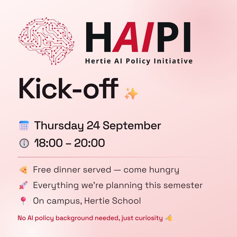 Cover Image for HAIPI Internal Kick-off