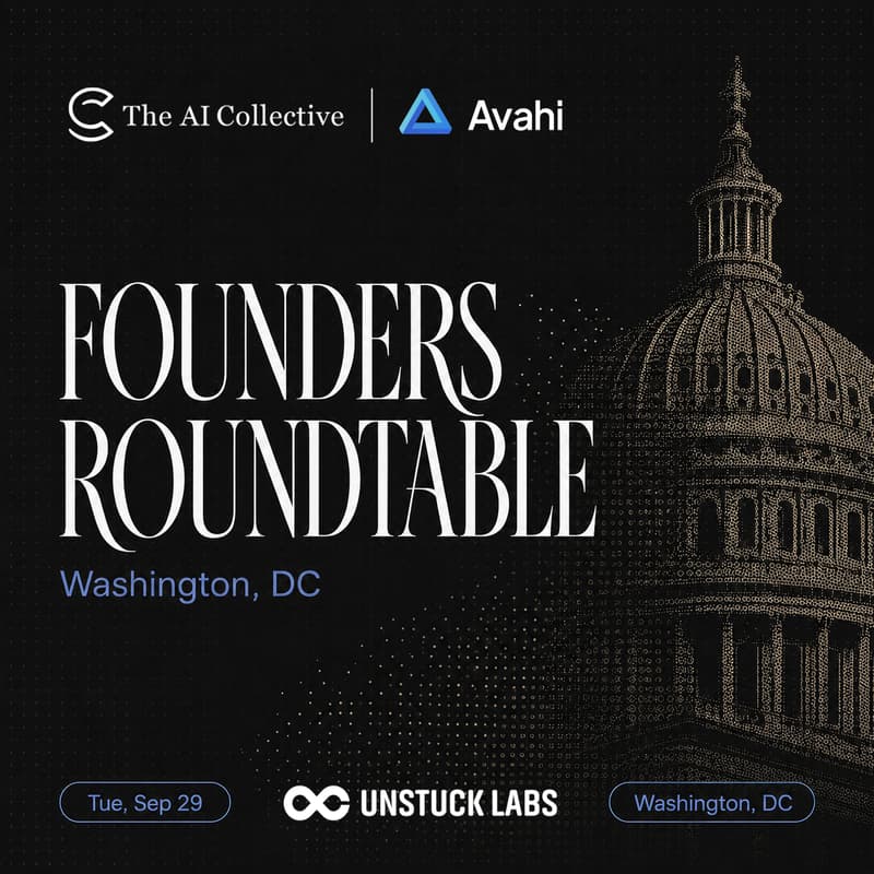 Cover Image for 🧠 AI Founders Roundtable with The AI Collective DC x Avahi