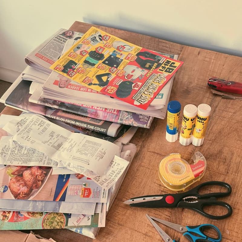 Cover Image for collage club: resurrecting memory with tomarra
