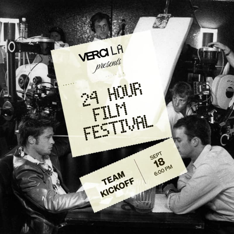 Cover Image for Verci LA 24-Hour Film Fest: Team Kickoff
