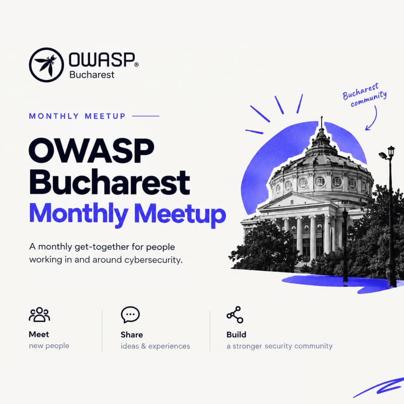 Cover Image for OWASP Bucharest Meetup