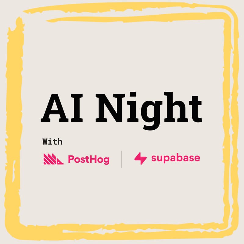 Cover Image for LisboaJS AI meet-up with PostHog & Supabase