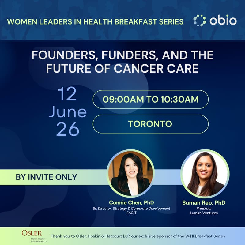 Cover Image for OBIO Women Leaders in Health Breakfast Series