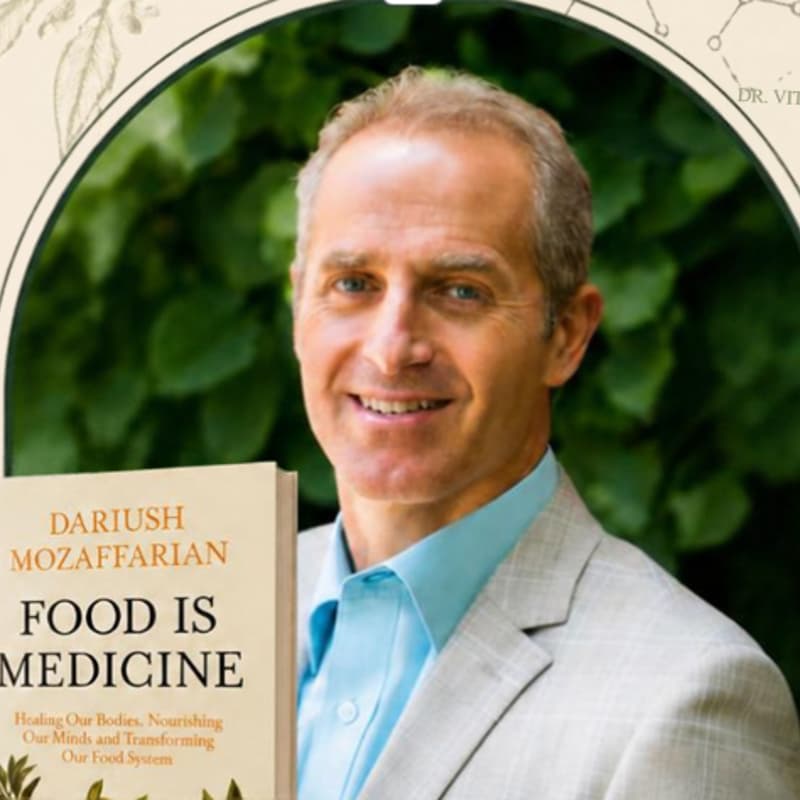 Cover Image for Food is Medicine Book Launch with Dr. Dary Mozaffarian