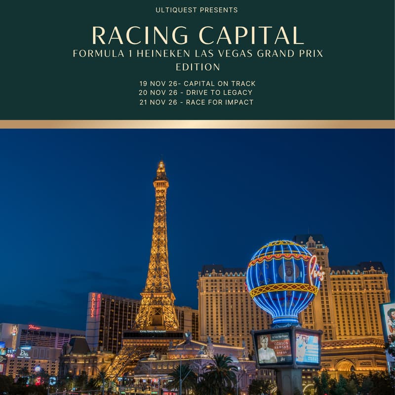 Cover Image for 19th November 26 - CAPITAL ON TRACK - HEINEKEN LAS VEGAS GRAND PRIX F1 EDITION