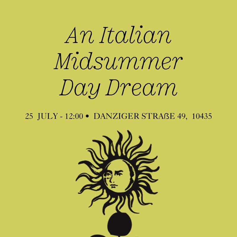 Cover Image for An Italian Midsummer Daydream