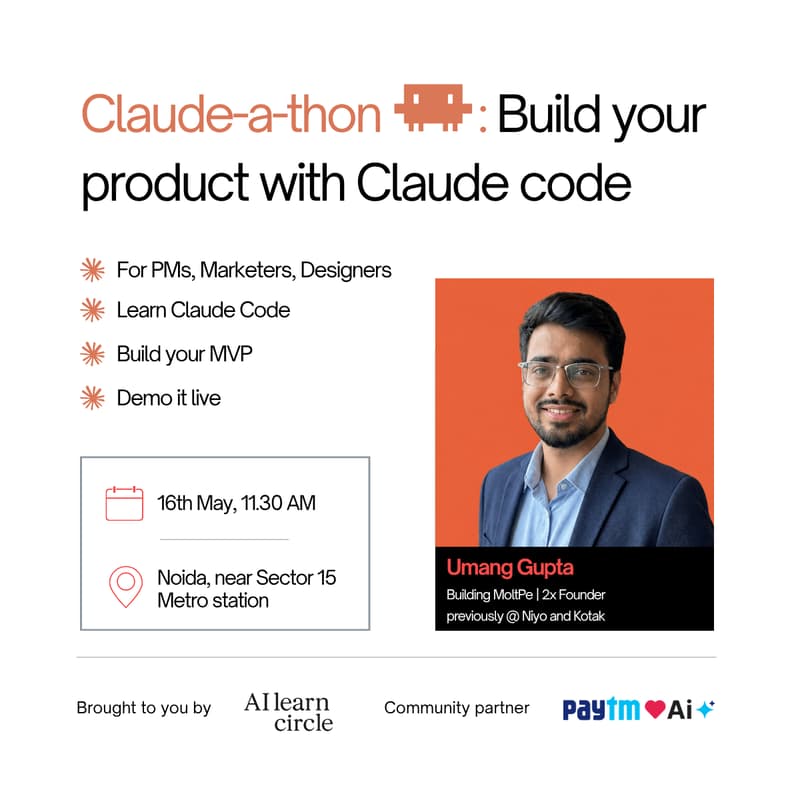 Cover Image for Claude-a-thon: Build your product with Claude code