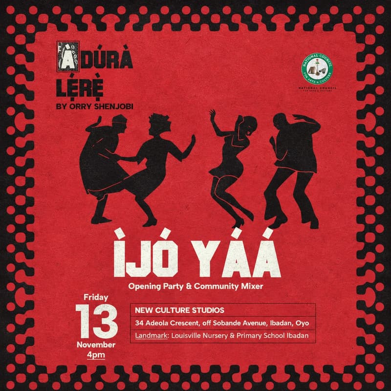 Cover Image for ÀDÚRÀ LẸ́RẸ̀ | ÌJÓ YÁÁ | OPENING PARTY