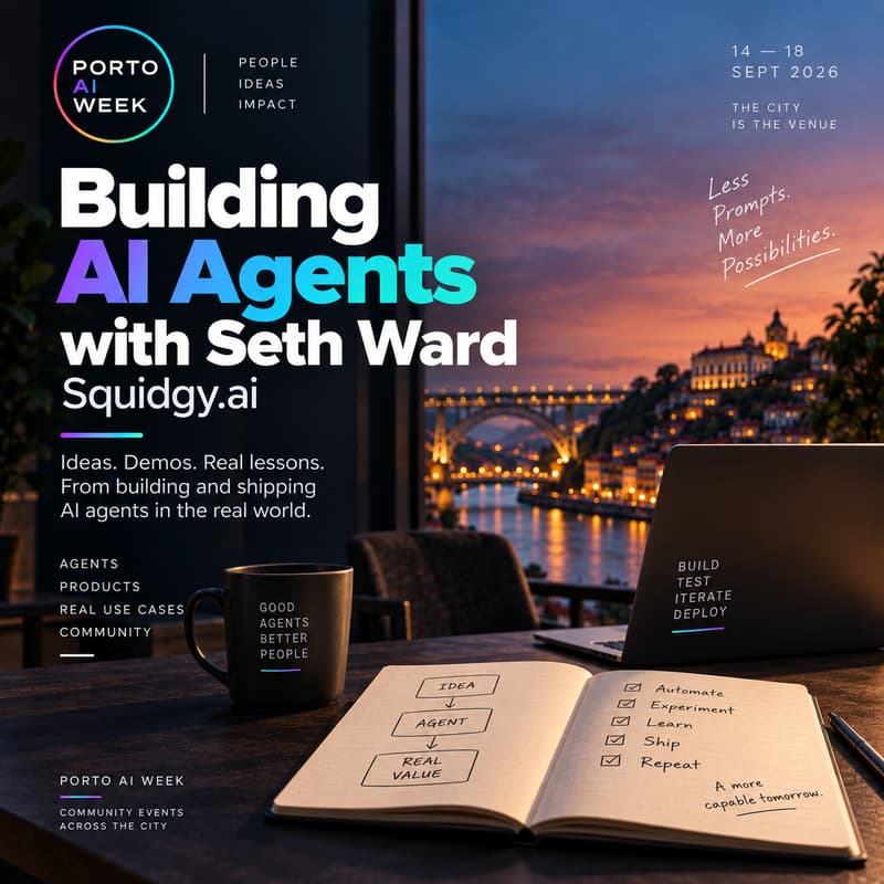 Cover Image for Building AI Agents with Seth Ward Squidgy.ai