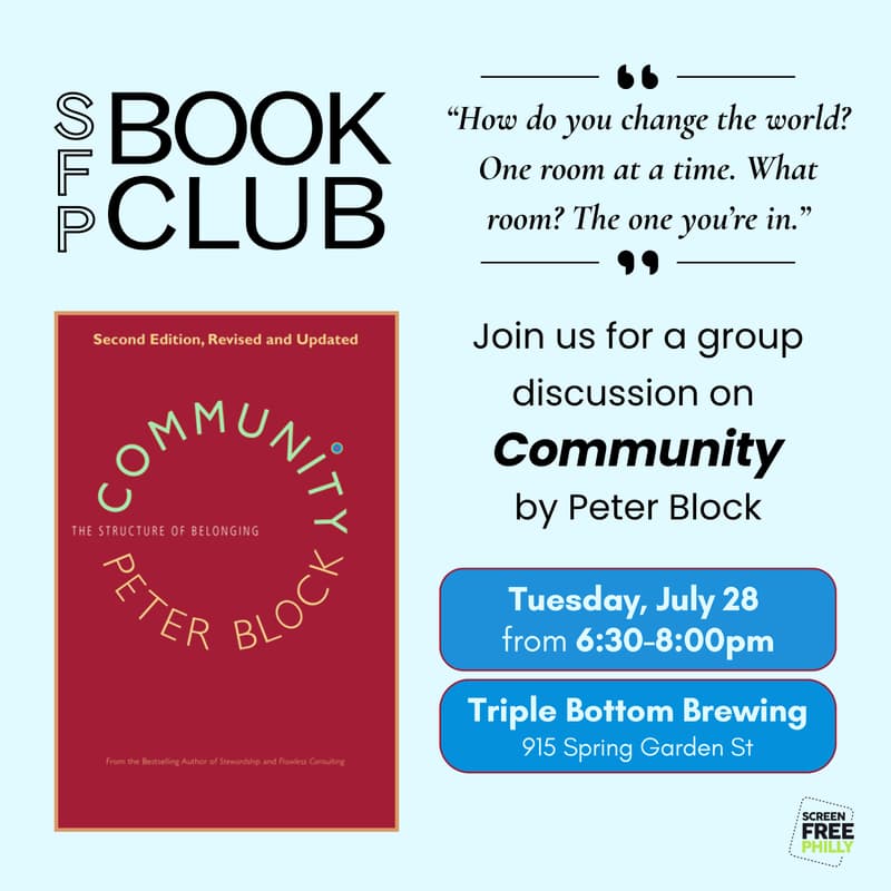 Cover Image for Screen Free Philly Book Club