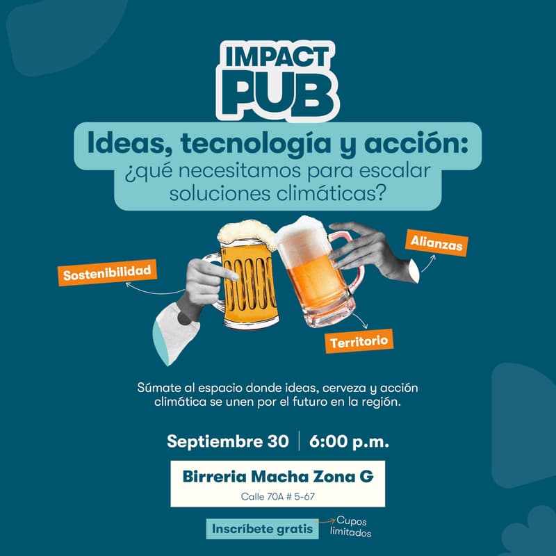 Cover Image for Impact Pub Bogotá: Ideas, tecnología y acción.