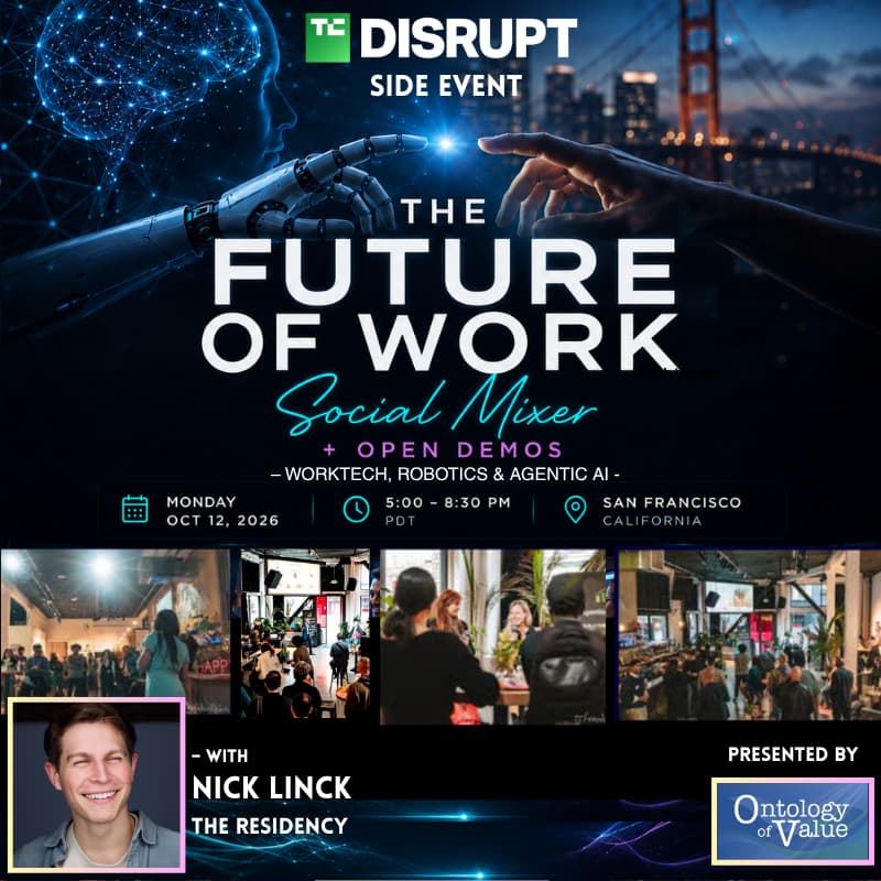 Cover Image for The Future of Work Social Mixer + Open Demos: Worktech, Robotics & Agentic AI
