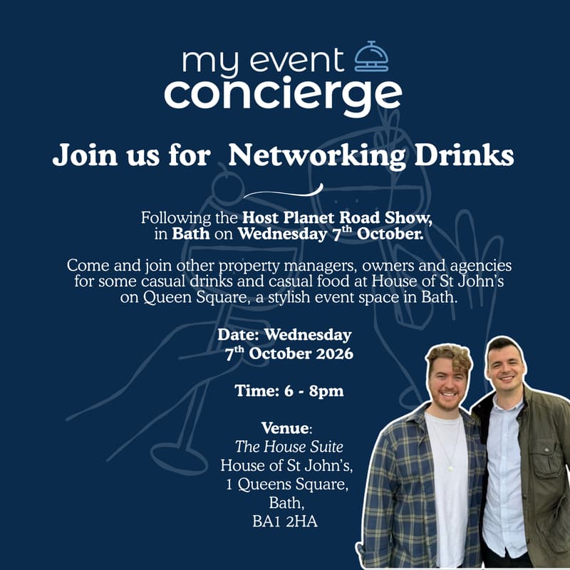 Cover Image for Host Planet Road Show Networking Drinks - with My Event Concierge