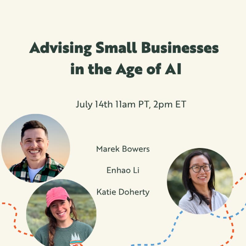 Cover Image for Advising Small Business in the Age of AI