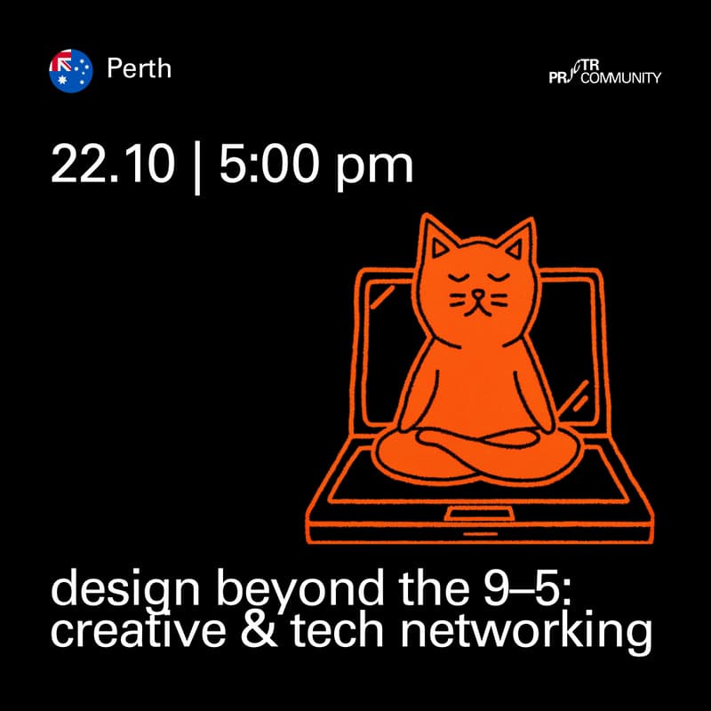 Cover Image for Perth. Design Beyond the 9–5: Creative & Tech Networking