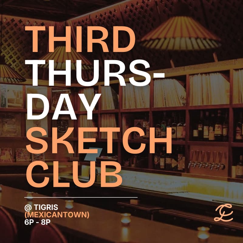 Cover Image for Third Thursday Sketch Club - October