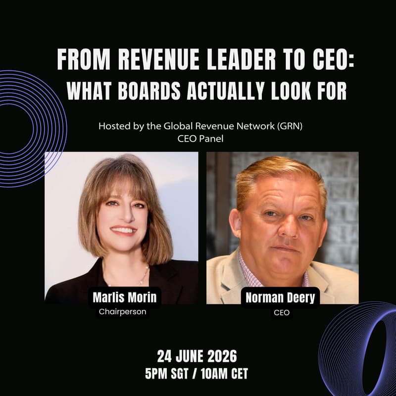 Cover Image for From Revenue Leader to CEO: What Boards Actually Look For