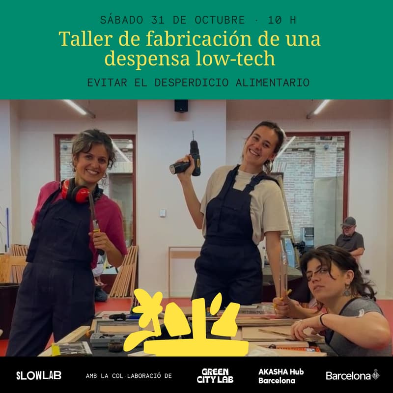 Cover Image for Taller de fabricación de una despensa low-tech