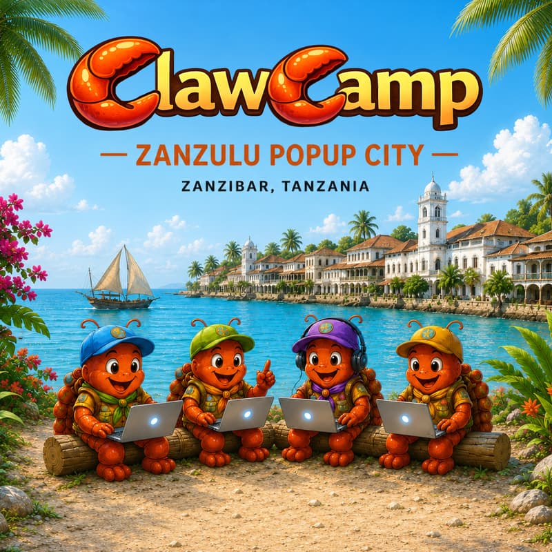 Cover Image for ClawCamp Zanzalu