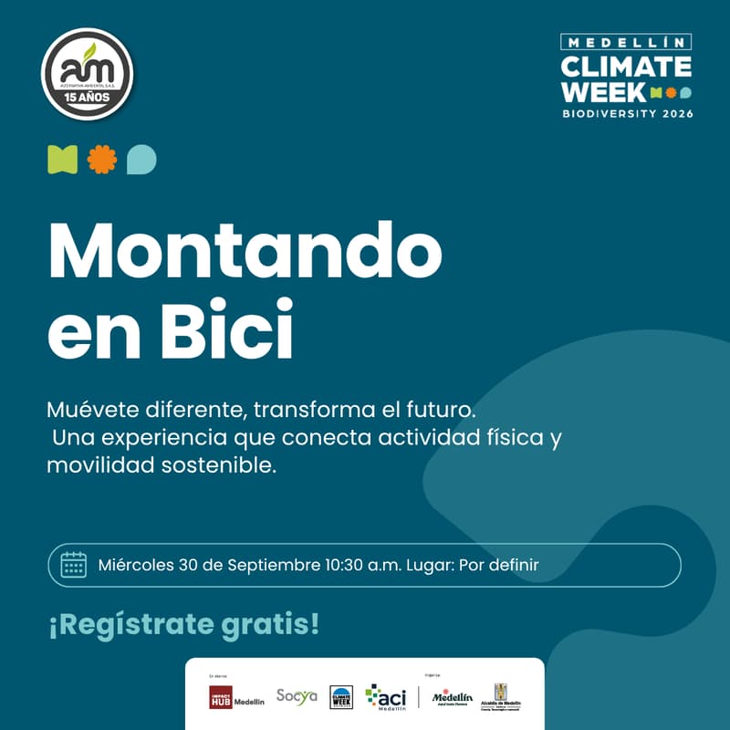 Cover Image for Montando en Bici - Movilidad Sostenible