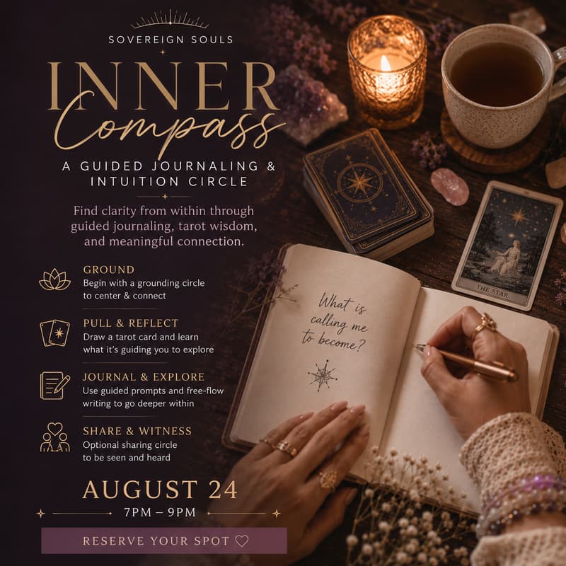 Cover Image for Inner Compass: A Journaling & Intuition Circle