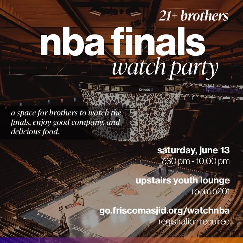 Cover Image for Brothers NBA Finals Watch Party