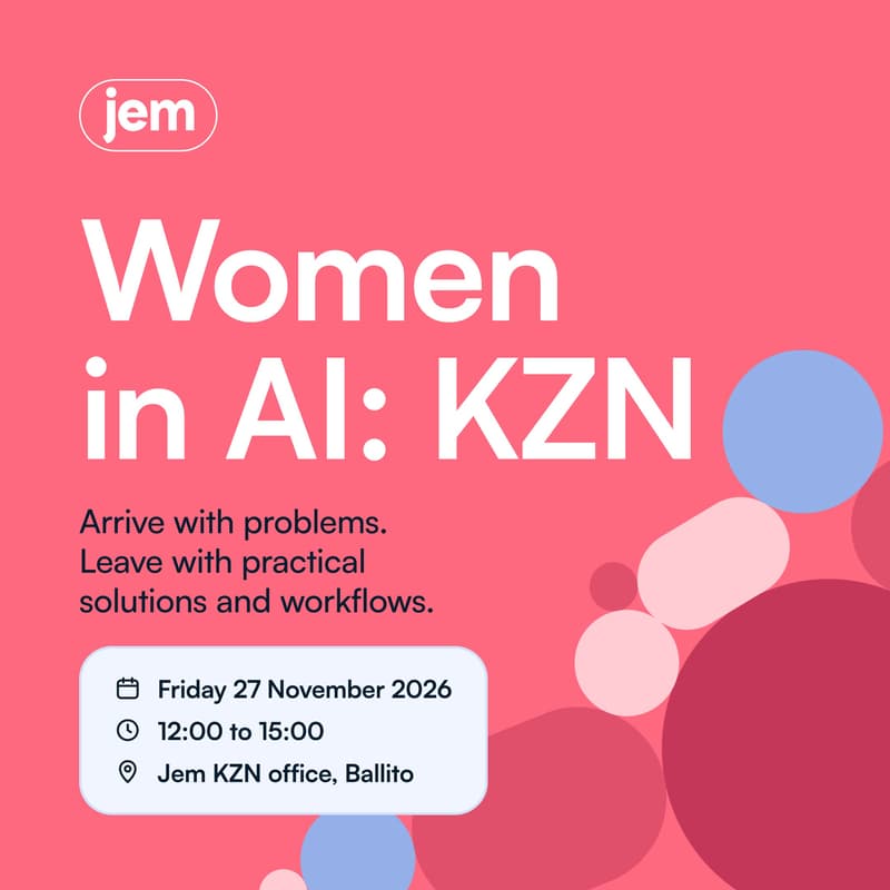 Cover Image for Women in AI: KZN Event