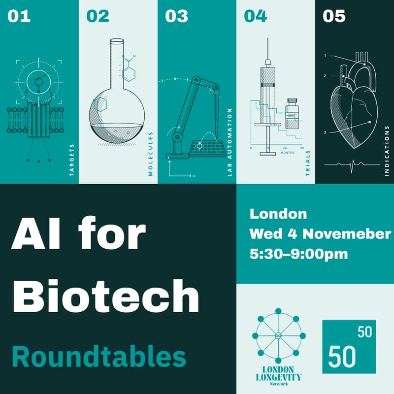 Cover Image for AI X Bio Roundtables