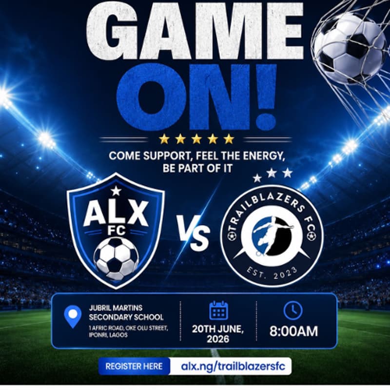 Cover Image for ALX FC Vs TrailBlazers FC