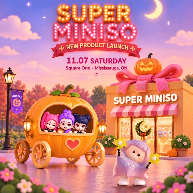 Cover Image for CA | SUPER MINISO Square One Product Launch Event ๐
