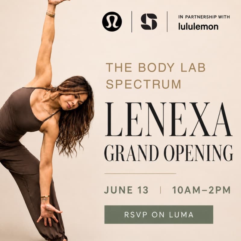 Cover Image for Grand Opening Celebration! The Body Lab Spectrum - Lenexa