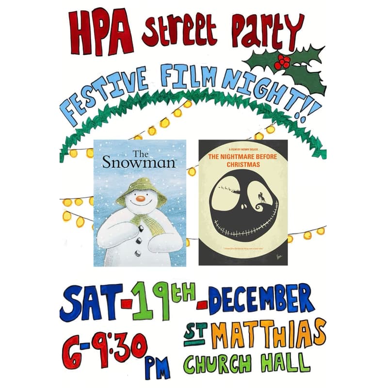 Cover Image for HPA Street Party Festive Film Night